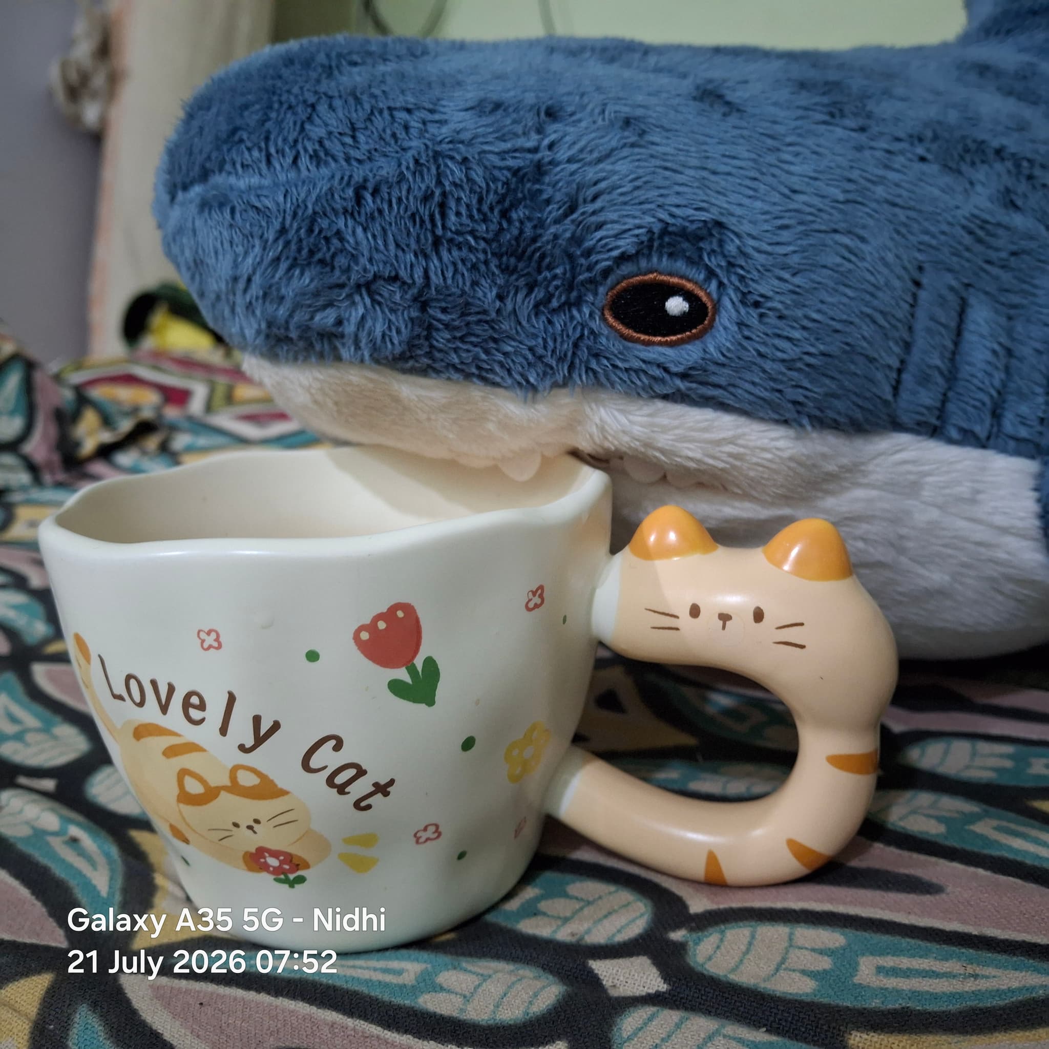 Don't talk to me until I've had coffee